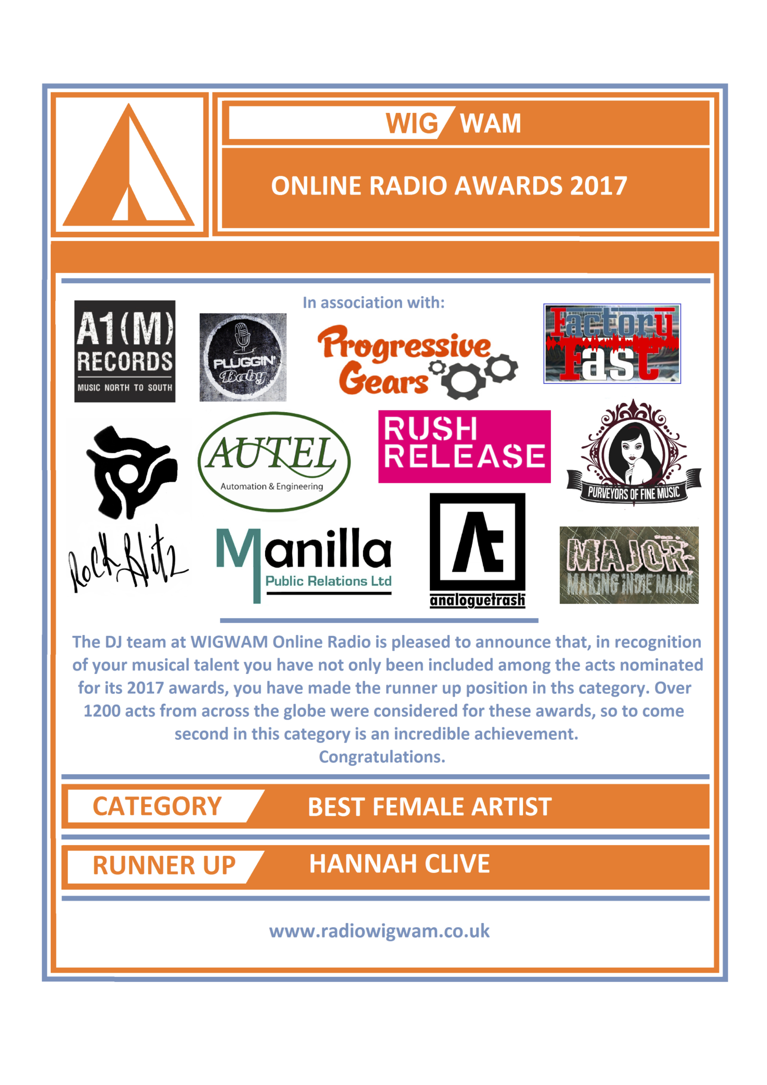 Wigwam Awards-Female-Hannah_Clive